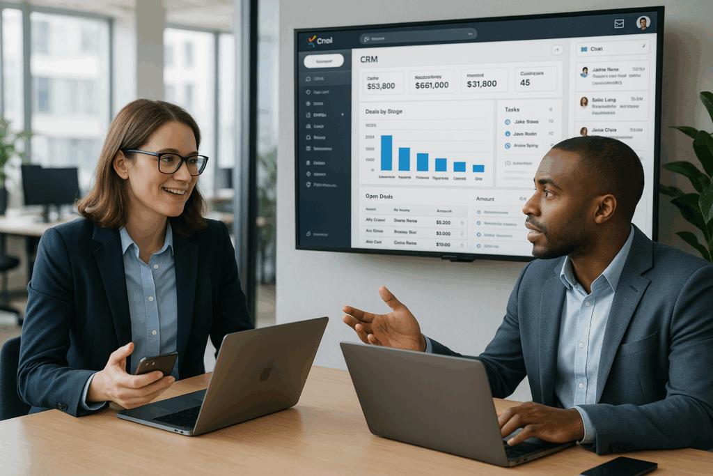Intégration des canaux de messagerie au CRM